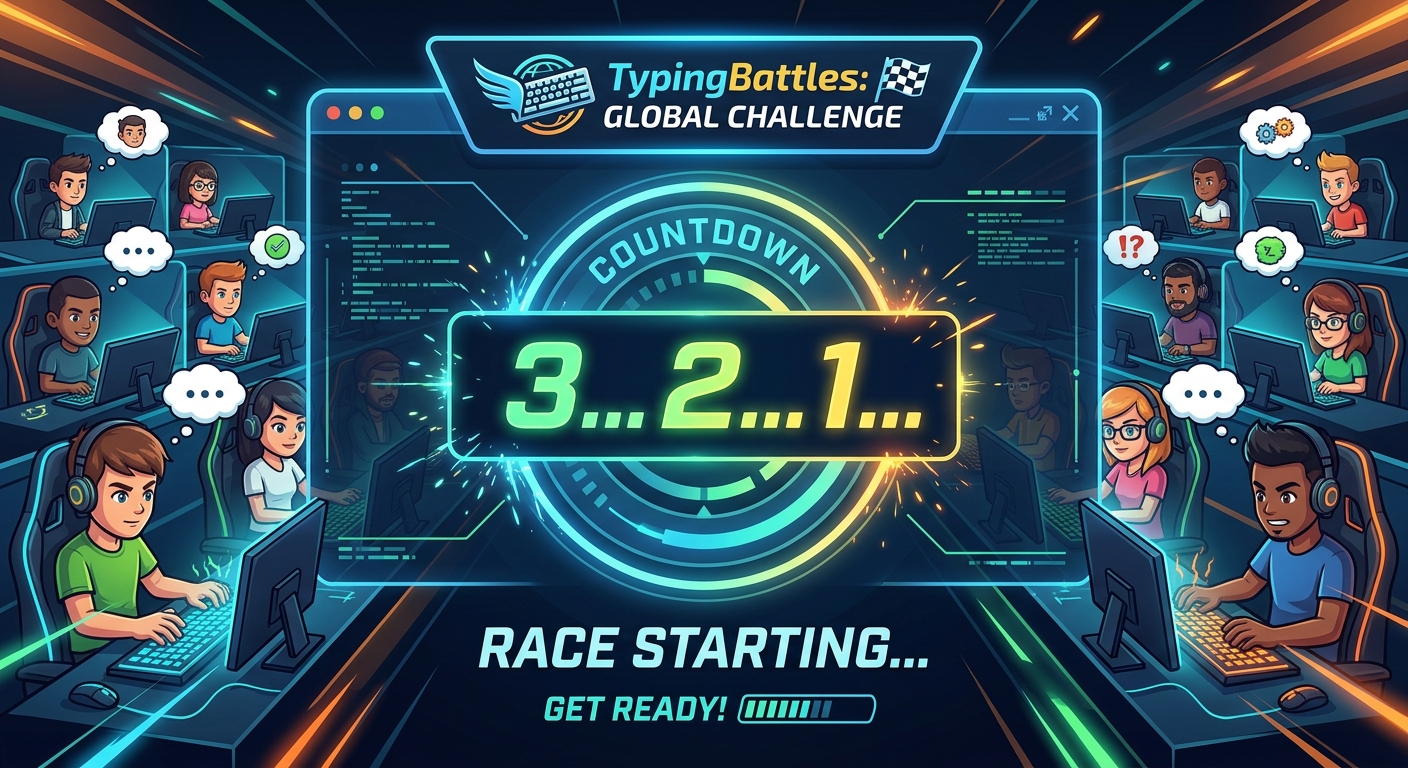 Race countdown – TypingBattles countdown timer